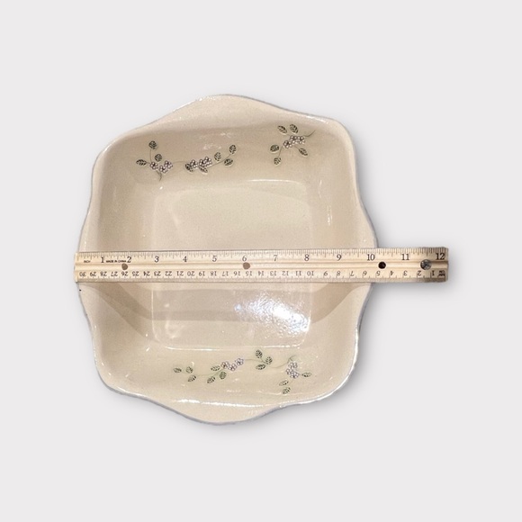 Forget Me Not‎ Pottery Baking Dish 1991 - Picture 3 of 3